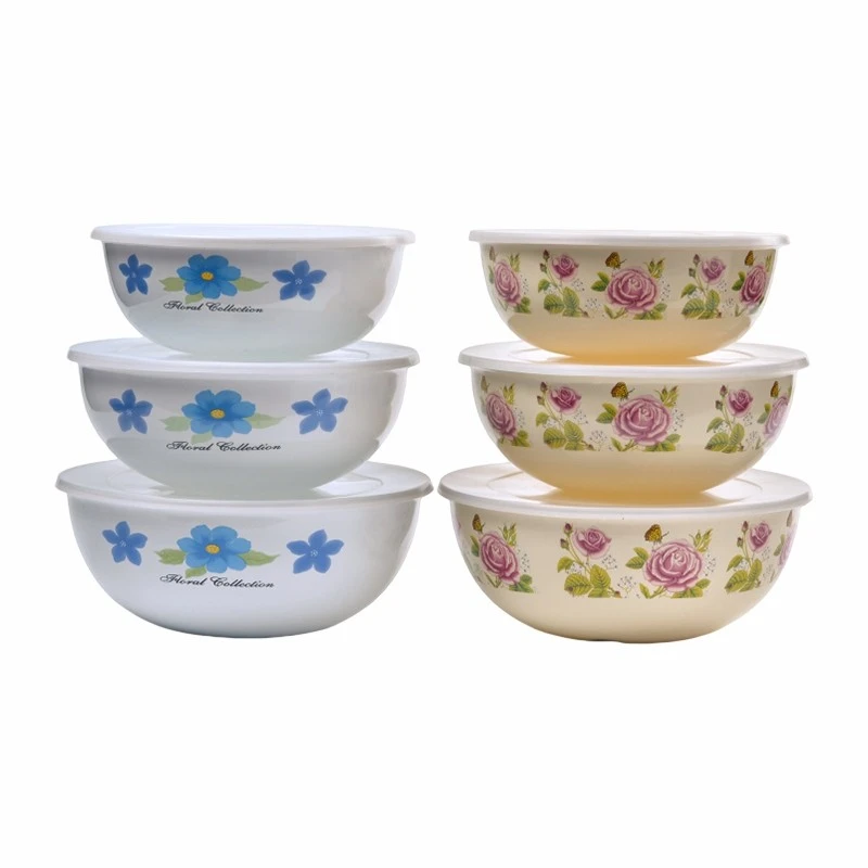 Enamel Ice Bowl Set factory